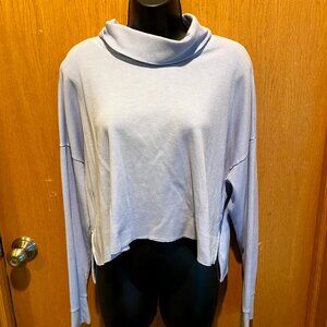 America Eagle Cowl Neck Long Sleeve Sweater Shirt Medium